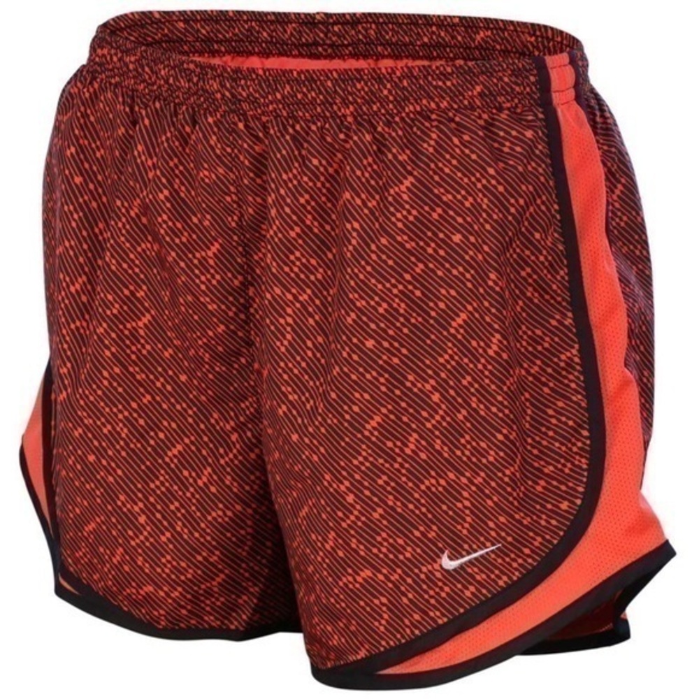 Nike Red Print Tempo Dri-Fit Running Shorts Size XS